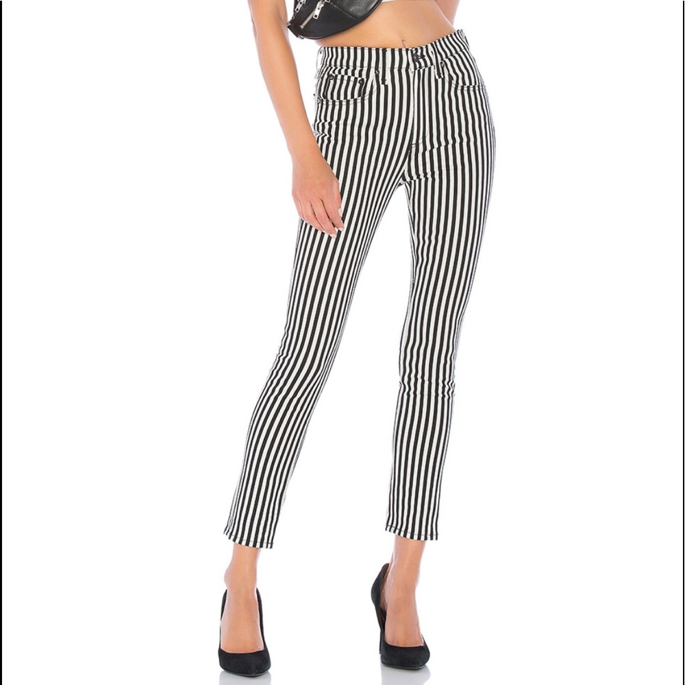 Striped Rag & Bone Jeans